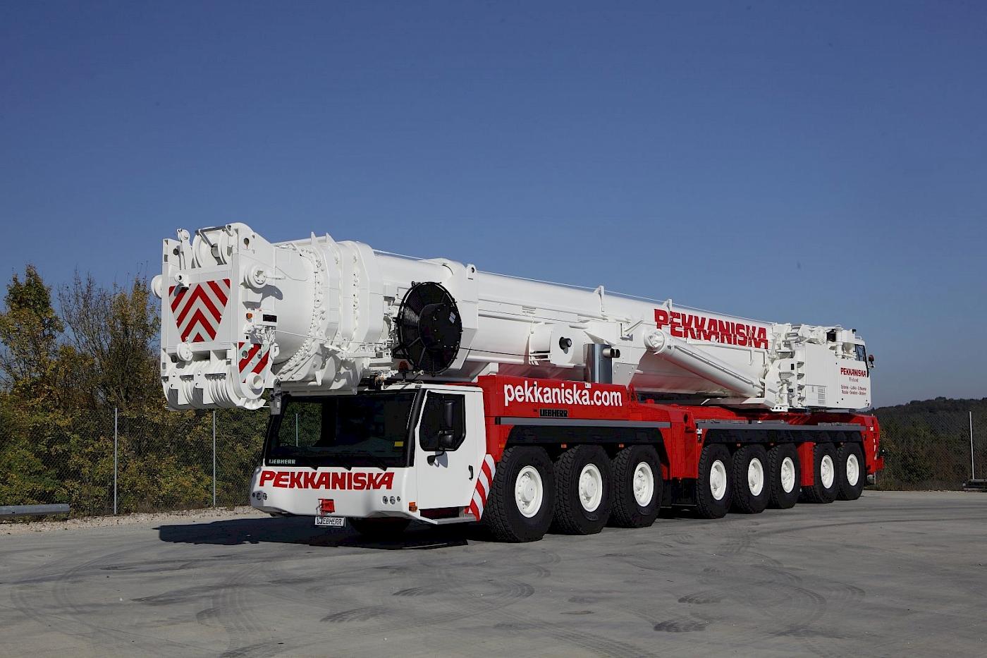 Liebherr LTM 1500-8.1 - Pekkaniska